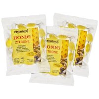 Honey lemon candies, 100g bag